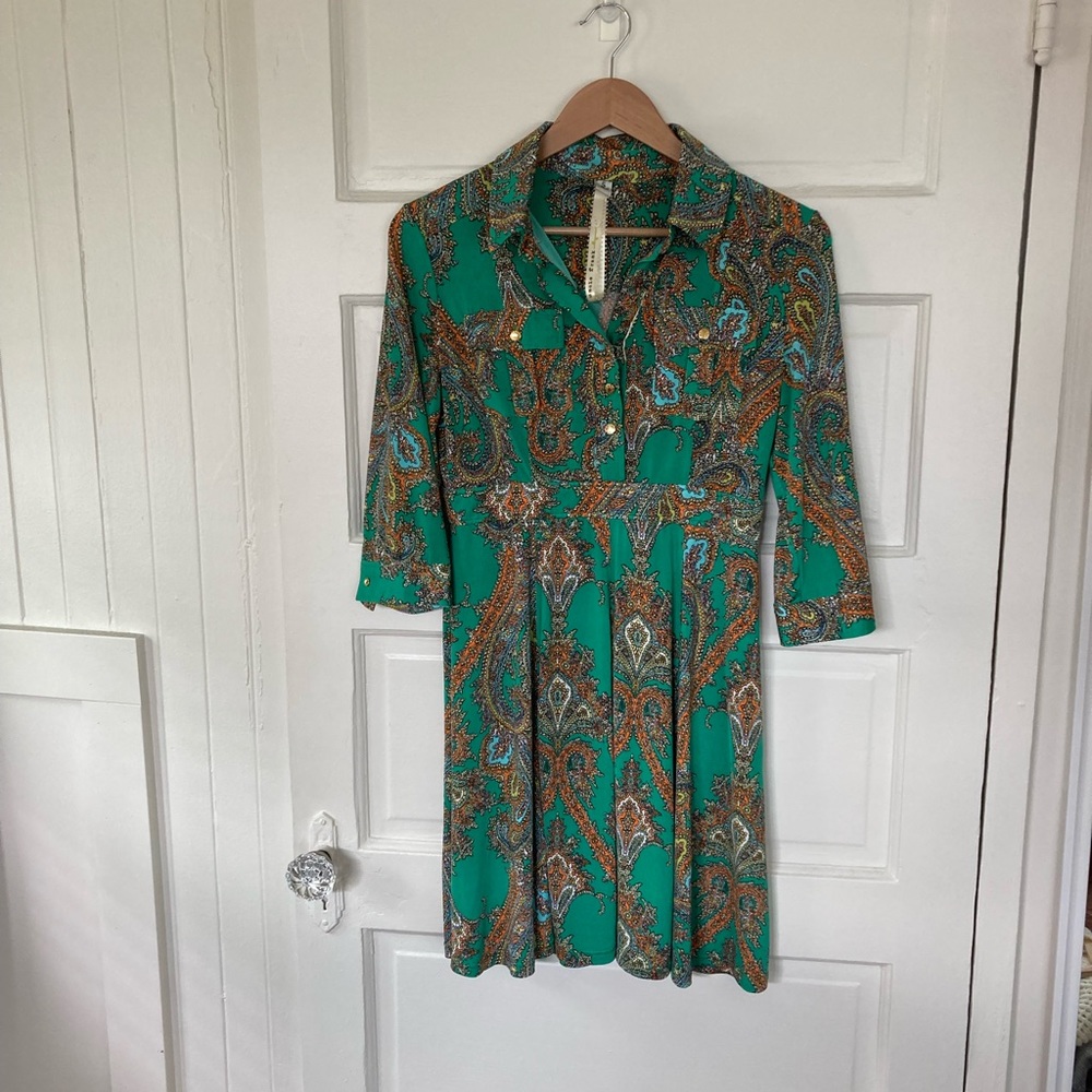 Paisley Print Dress size small
